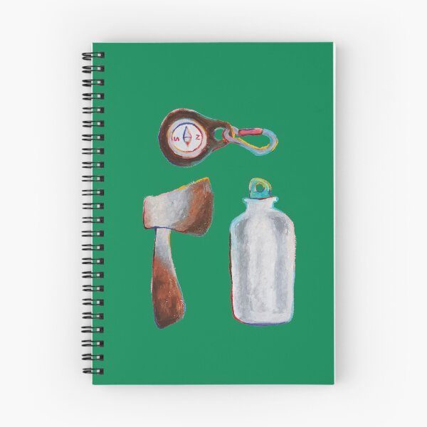 Item preview, Camping Hiking Tool Oil Pastel Hand Draw designed and sold by purple-Q.