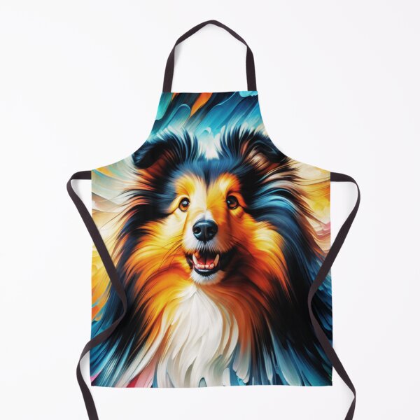 Item preview, Colorful Shetland Sheepdog Art designed and sold by TheAnimalZ00.