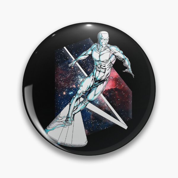 Item preview, Silver Surfer Space Warrior designed and sold by arfabasoko.