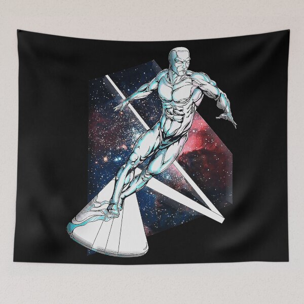 Item preview, Silver Surfer Space Warrior designed and sold by arfabasoko.