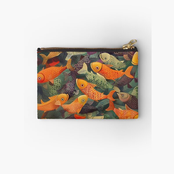 Item preview,  Abstract Fish Art designed and sold by Obsidian Ink by Wilshire.