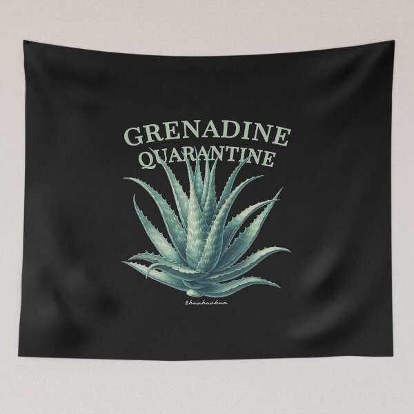 Item preview, Grenadine Quarantine designed and sold by BUABUABUA.