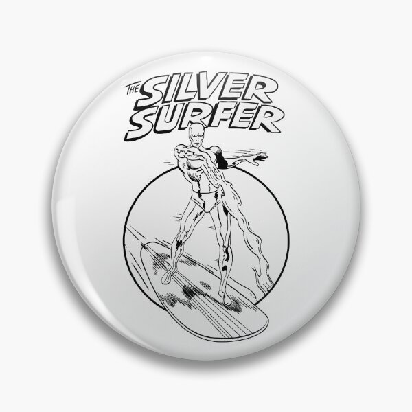 Item preview, The Silver Surfer designed and sold by arfabasoko.