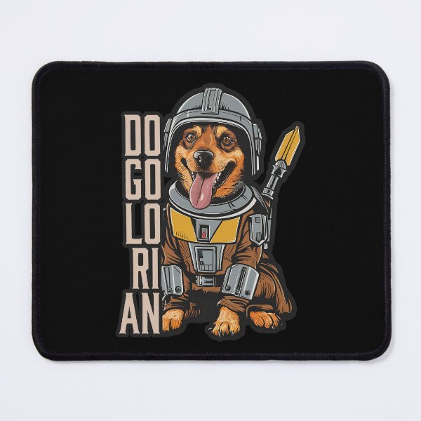 Item preview, Funny Dog Lover Mandolorian Fanart Cute Design T-Shirt designed and sold by Witty Shirts.