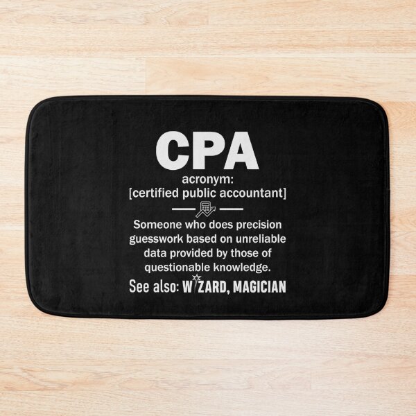 Item preview, CPA Definition Funny | Certified Public Accountant designed and sold by tmerchtrends.