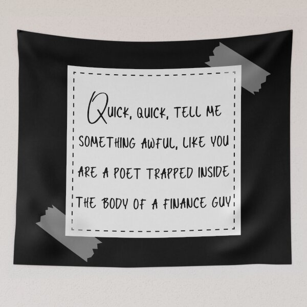 Item preview, Taylor Swift lyric Tortured Poets Department designed and sold by broadwaygirl142.