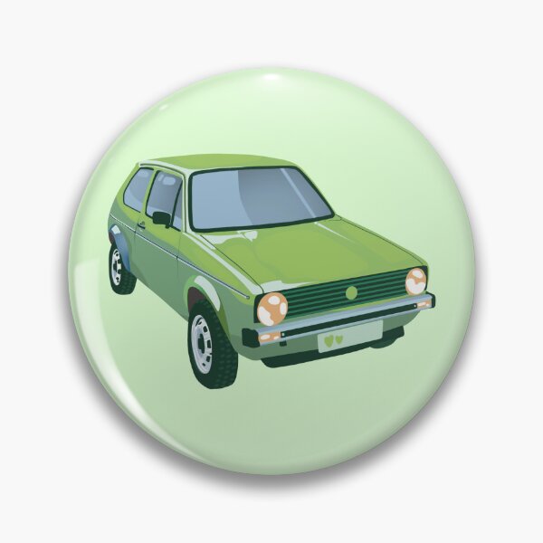 Item preview, Green vintage car designed and sold by Icelya.