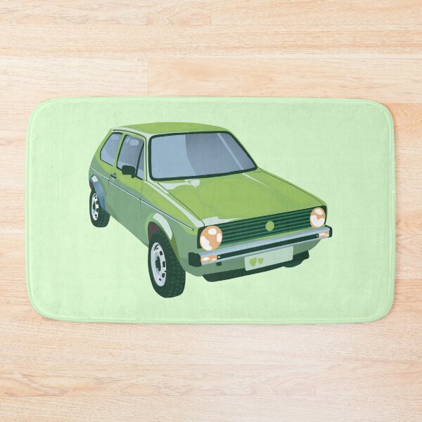 Item preview, Green vintage car designed and sold by Icelya.