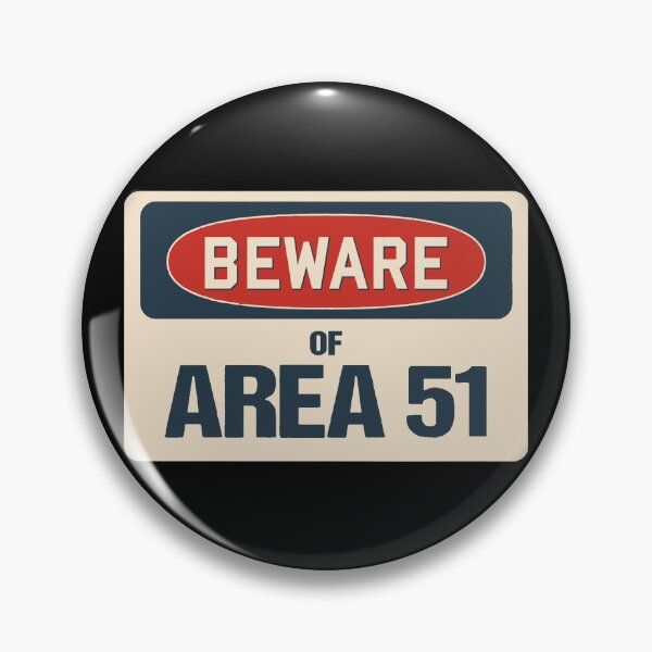 Item preview, signpost, area 51, beware designed and sold by Numbers-Art.