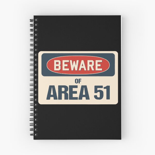 Item preview, signpost, area 51, beware designed and sold by Numbers-Art.
