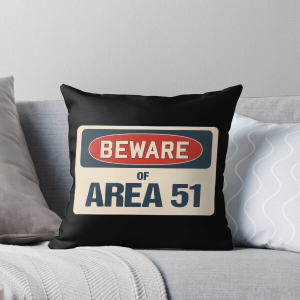 Item preview, signpost, area 51, beware designed and sold by Numbers-Art.