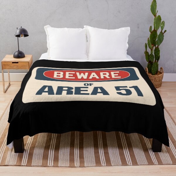 Item preview, signpost, area 51, beware designed and sold by Numbers-Art.