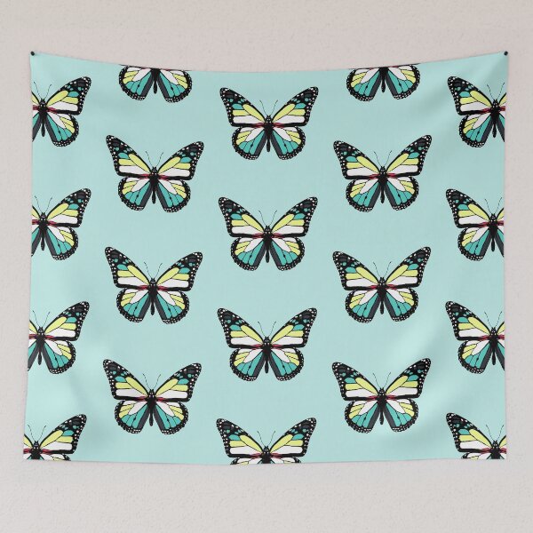 Item preview, autism pride flag butterfly designed and sold by cosmicallyavg.