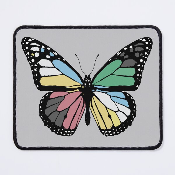 Item preview, disability pride flag butterfly designed and sold by cosmicallyavg.