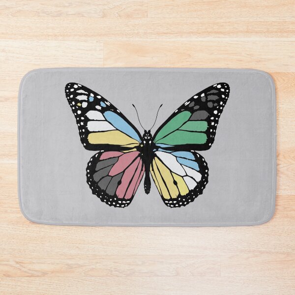 Item preview, disability pride flag butterfly designed and sold by cosmicallyavg.