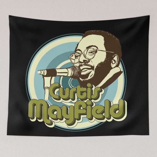 Item preview, Curtis Mayfield designed and sold by MagicEyesOnly.