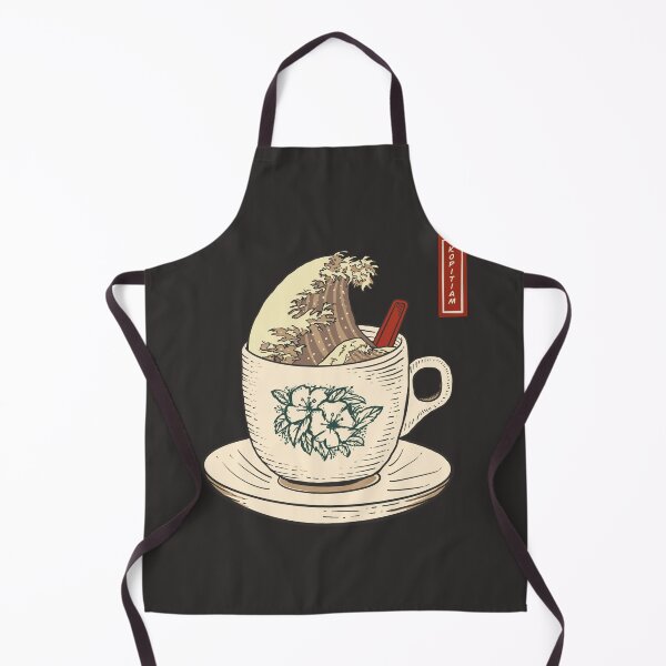 Item preview, Great wave of coffee Singapore Kopitiam style designed and sold by ChonkypurrArt.