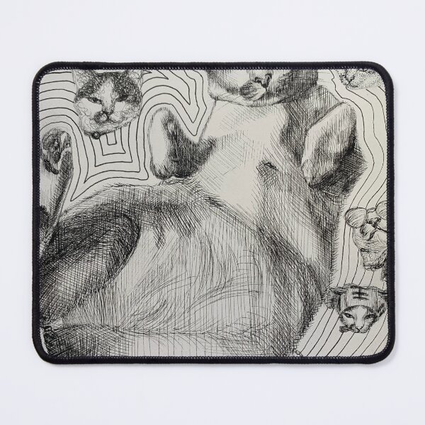 Item preview, Cat in different pen styles designed and sold by Prindarts.
