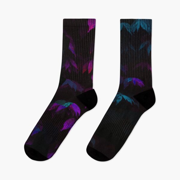 Item preview, NEON SILENCE | Aesthetic leaf pattern designed and sold by Sweet Bee's.