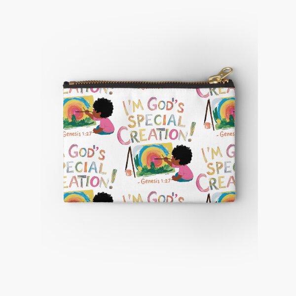 Item preview, God's Special Creation: Colorful Christian Kids Art designed and sold by HahaHandlesHub.