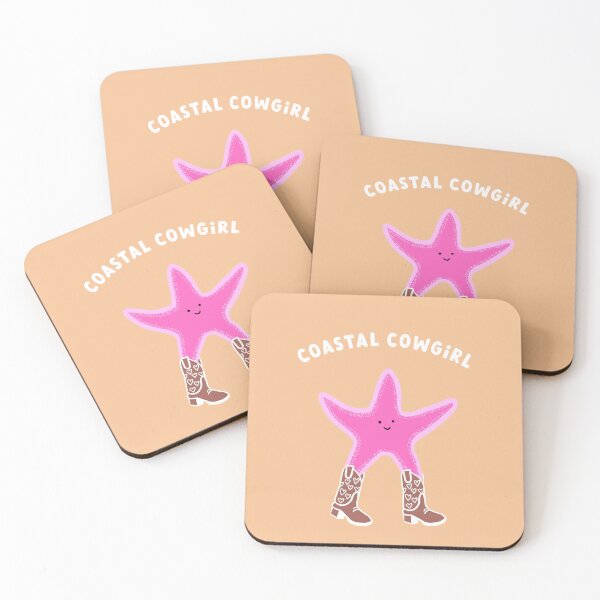 Item preview, Coastal Cowgirl Starfish Cowgirl Boots designed and sold by naomimcarp.