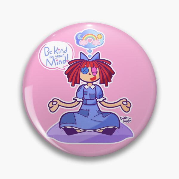 Item preview, Meditating Ragatha - "Be Kind to your Mind!" designed and sold by ChelleDoggo.