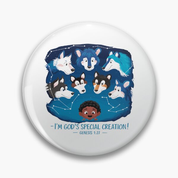 Item preview, God's Special Creation: Inspiring Christian Kids Art designed and sold by HahaHandlesHub.