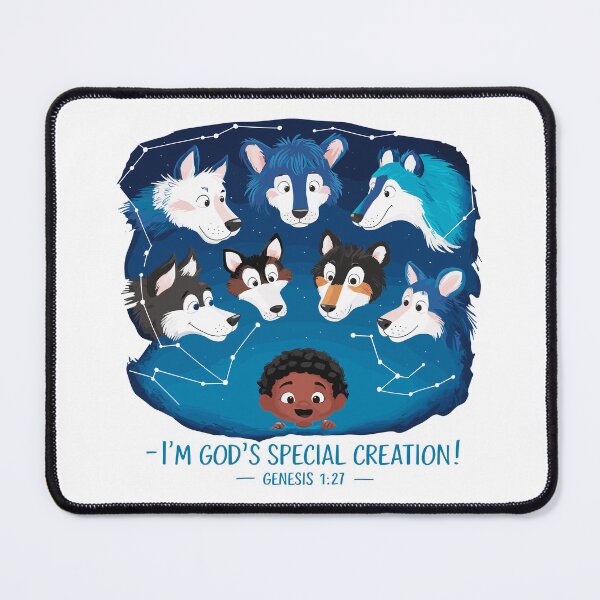 Item preview, God's Special Creation: Inspiring Christian Kids Art designed and sold by HahaHandlesHub.