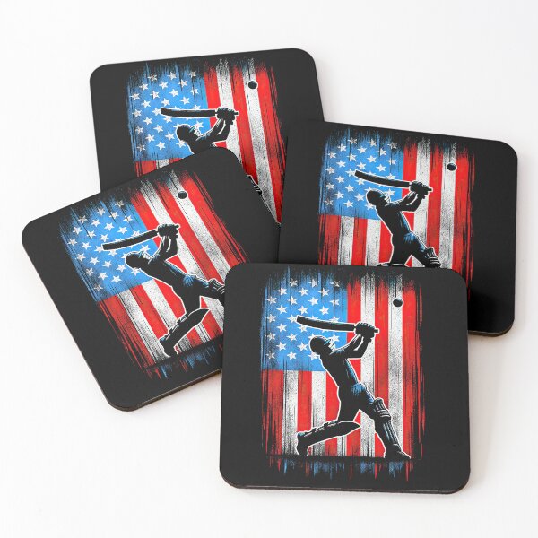 Item preview, USA Flag Cricket 2024 Fans Player Coach USA T20 WC designed and sold by MAPDDesigns.