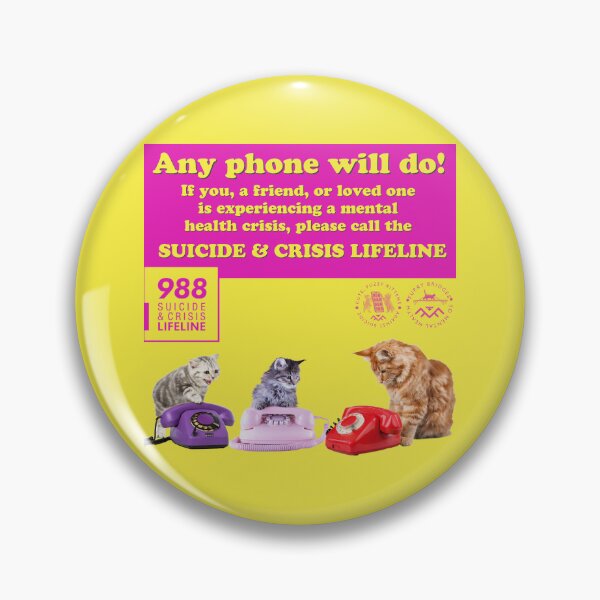Item preview, Any Phone Cute Fuzzy Kittens Suicide Prevention Lifeline designed and sold by 1Felinophile.