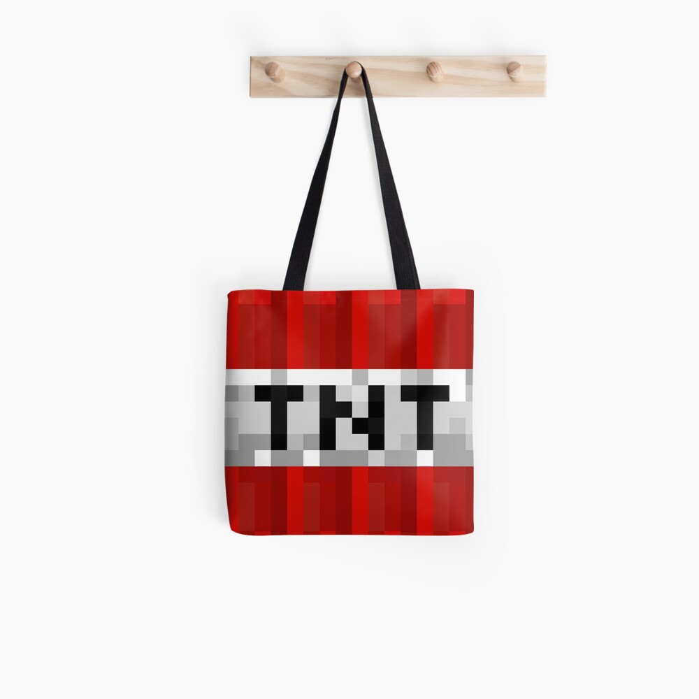 マインクラフト Minecraft TNT Boom Tote Bag トートバッグ Tnt Minecraft Tote Bags for Sale | Redbubble