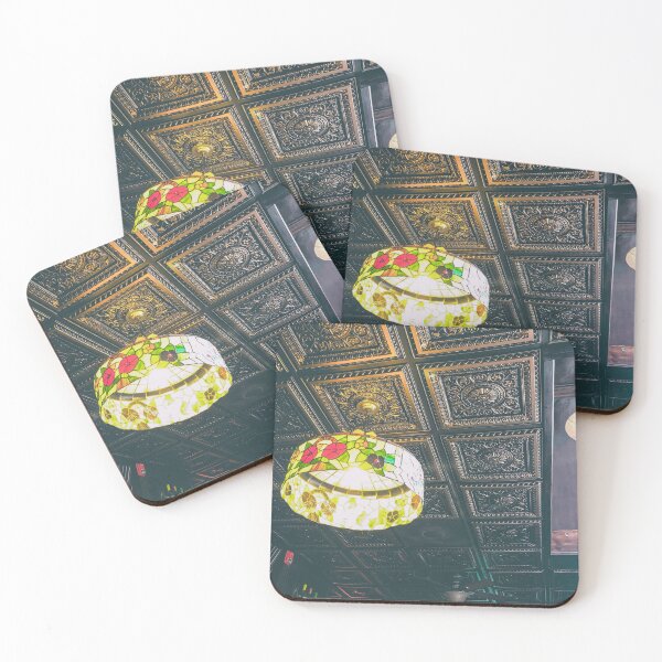 Item preview, Ceiling Tiles in an Old Pub designed and sold by abramichellemorris.