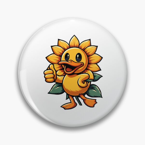 Item preview, Sunflower Duck: A Whimsical Fusion of Nature and Joy designed and sold by Designowner.