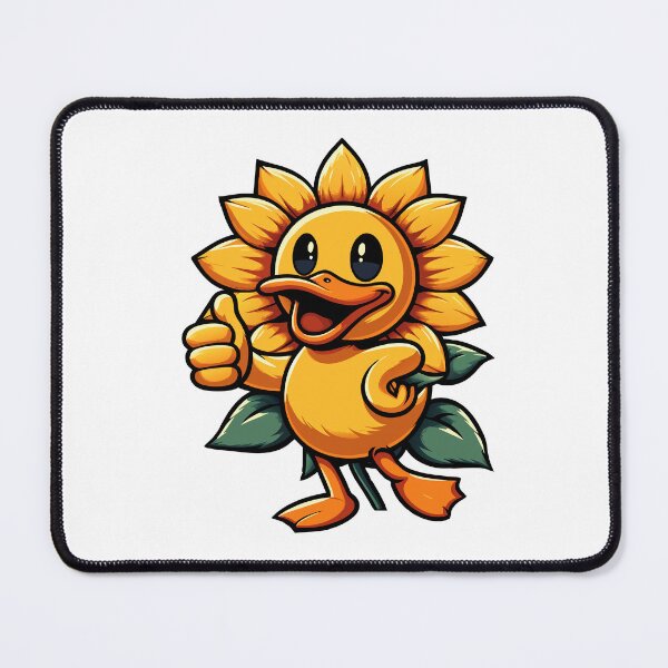 Item preview, Sunflower Duck: A Whimsical Fusion of Nature and Joy designed and sold by Designowner.