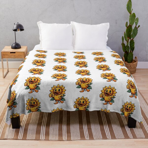 Item preview, Sunflower Duck: A Whimsical Fusion of Nature and Joy designed and sold by Designowner.