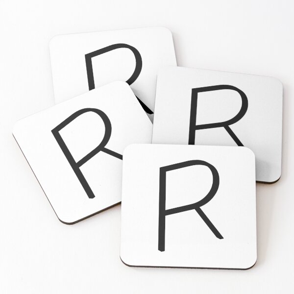 Item preview, Contemporary Geometric Uppercase Alphabet Artwork - Letter R designed and sold by uncoXab.