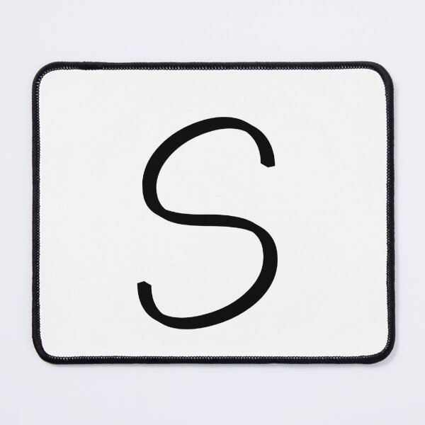 Item preview, Contemporary Geometric Uppercase Alphabet Artwork - Letter S designed and sold by uncoXab.