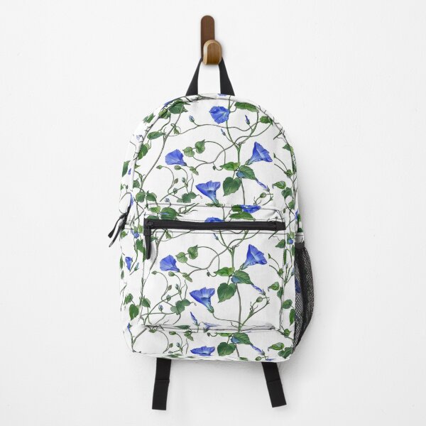 Item preview, Blue Chinoiserie Morning Glory Flower Pattern designed and sold by OLAIZA.