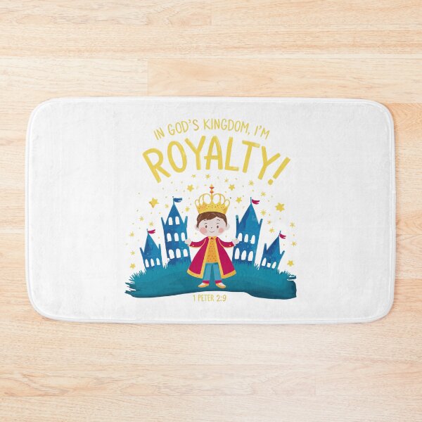 Item preview, Royalty in God's Kingdom: Enchanting Christian Kids Art designed and sold by HahaHandlesHub.