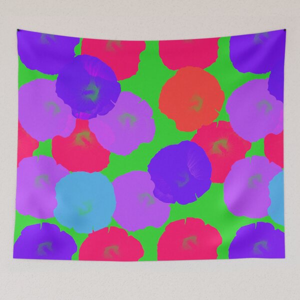 Item preview, Beautiful Hibiscus Photography / Hibiscus Delight Green Background - Repeating Pattern designed and sold by Victoria Rose.