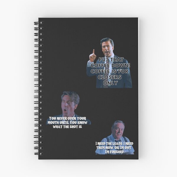 Item preview, Glengarry Glen Ross Sticker Set / T Shirt designed and sold by DiverseDazzle.