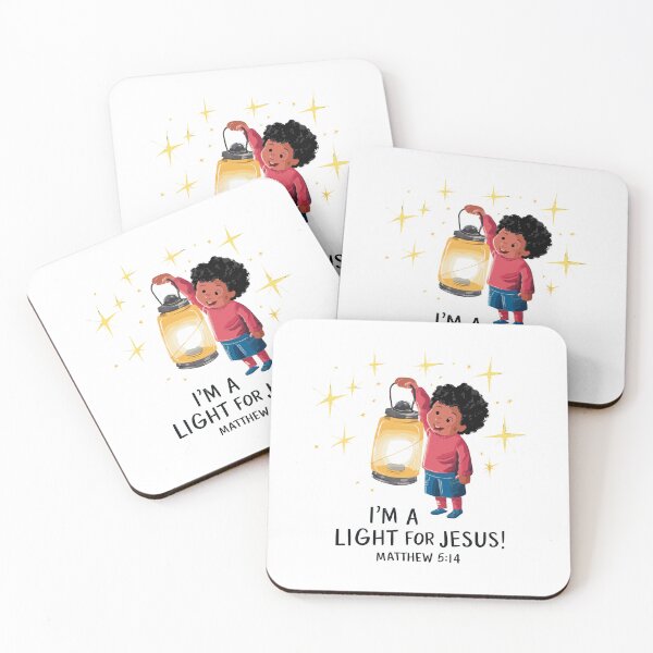 Item preview, Light for Jesus: Glowing Lantern Christian Kids Art designed and sold by HahaHandlesHub.