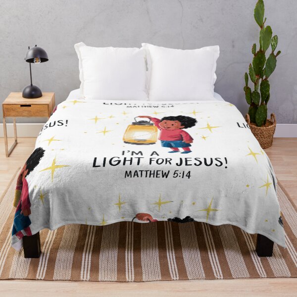 Item preview, Light for Jesus: Glowing Lantern Christian Kids Art designed and sold by HahaHandlesHub.