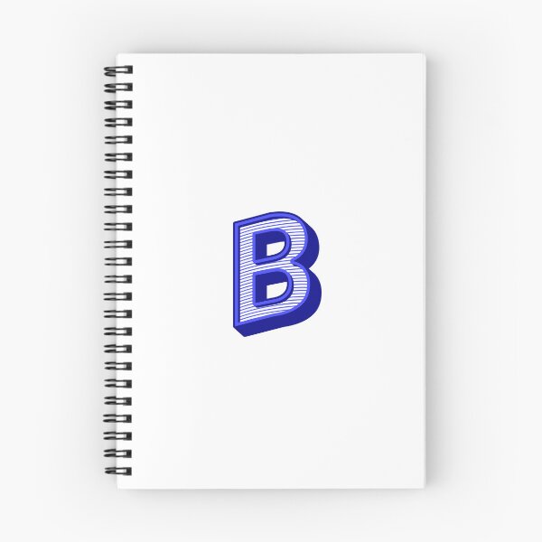 Item preview, 3D Alphabet Letter B - Bold Typography Design - Uppercase Alphabet Artwork designed and sold by uncoXab.