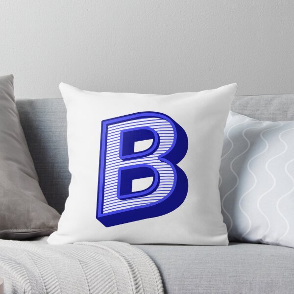 Item preview, 3D Alphabet Letter B - Bold Typography Design - Uppercase Alphabet Artwork designed and sold by uncoXab.