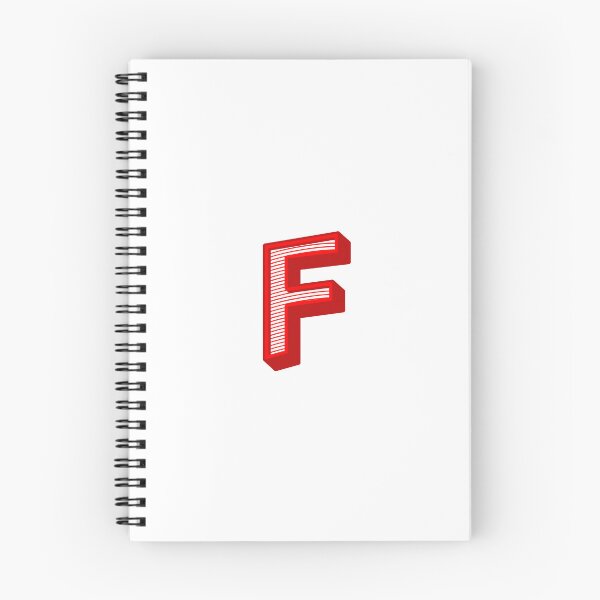 Item preview, 3D Alphabet Letter F - Bold Typography Design - Uppercase Alphabet Artwork designed and sold by uncoXab.