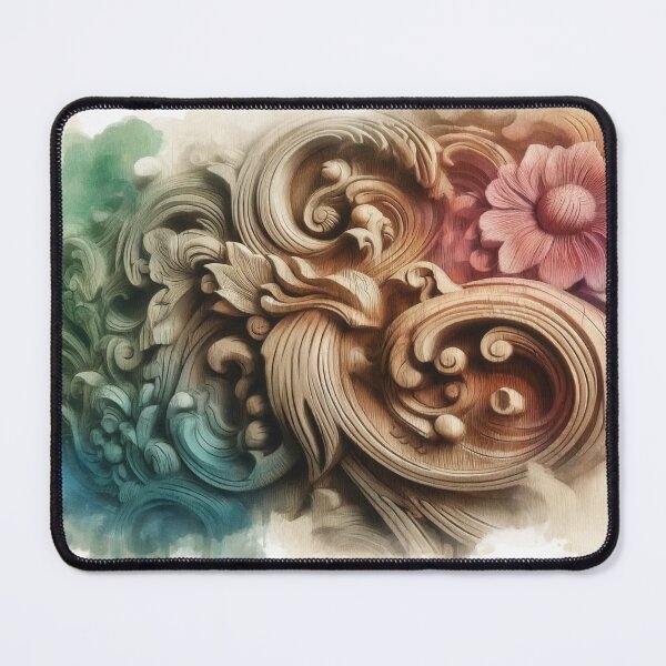 Item preview, Magnificent watercolor wood sculpture for artistic decoration designed and sold by Arabic-Souvenir.