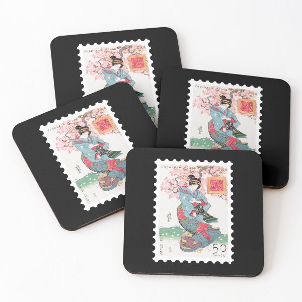 Item preview, Japanese Woman (1828) Stamp designed and sold by RabbitK.