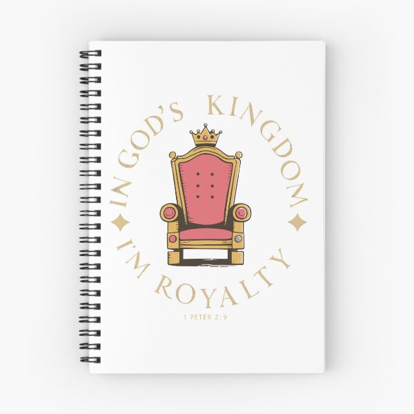 Item preview, God's Royalty: Elegant Christian Kids Art with 1 Peter 2:9 designed and sold by HahaHandlesHub.