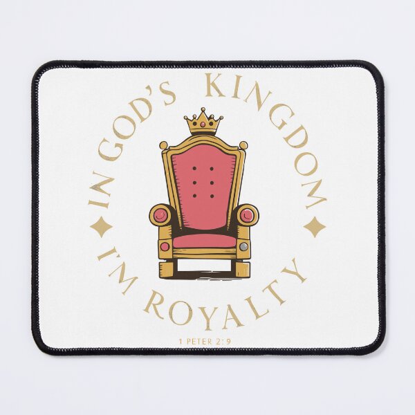 Item preview, God's Royalty: Elegant Christian Kids Art with 1 Peter 2:9 designed and sold by HahaHandlesHub.